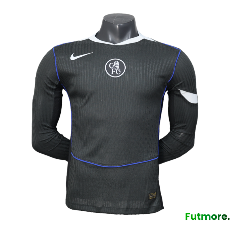 Chelsea Third Away Long Sleeve Football Jersey 25-26 Player Version