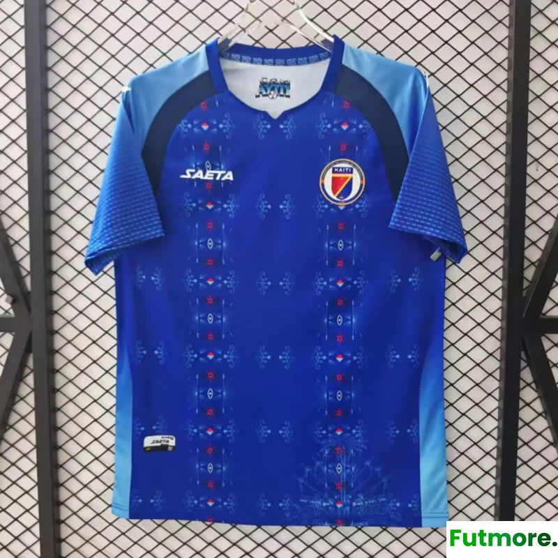 2025 Haiti National Soccer Team Jersey Blue
