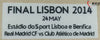 PATCH / BADGE - REAL MADRID FINAL 2014 LISBON