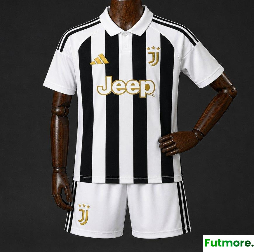 26/27 Kids Juventus Home Jersey