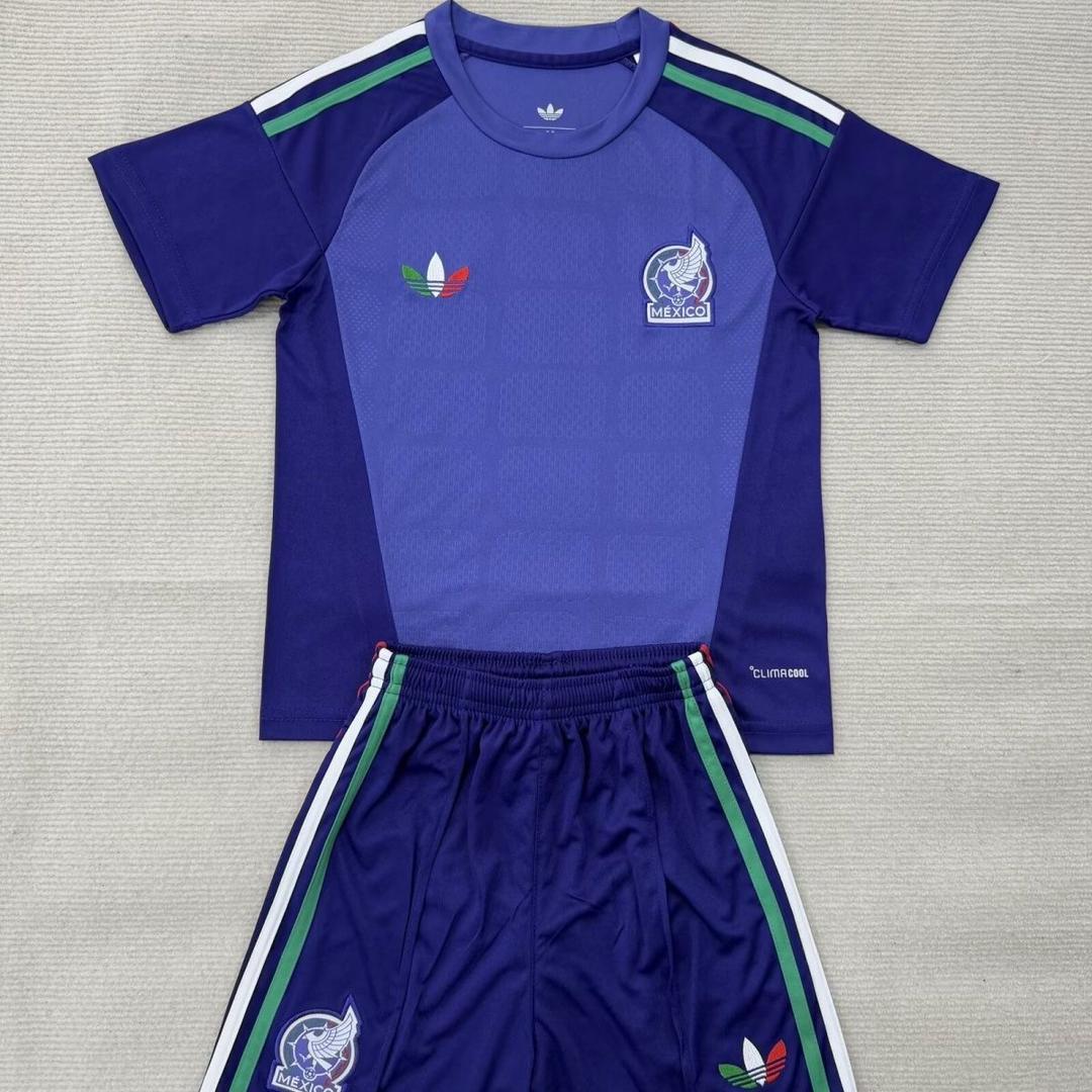 Mexico 2026 Kids Away Goalkeeper Jersey