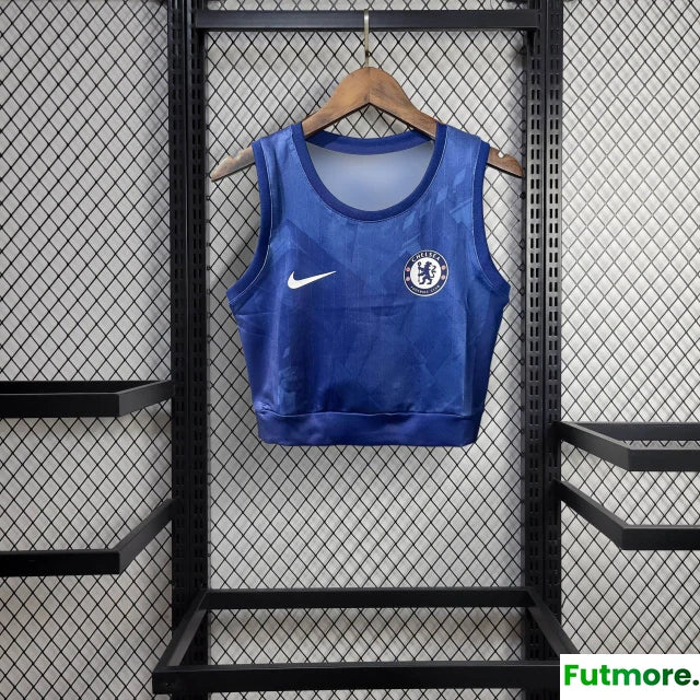 Chelsea Crop Top Home 2025-26