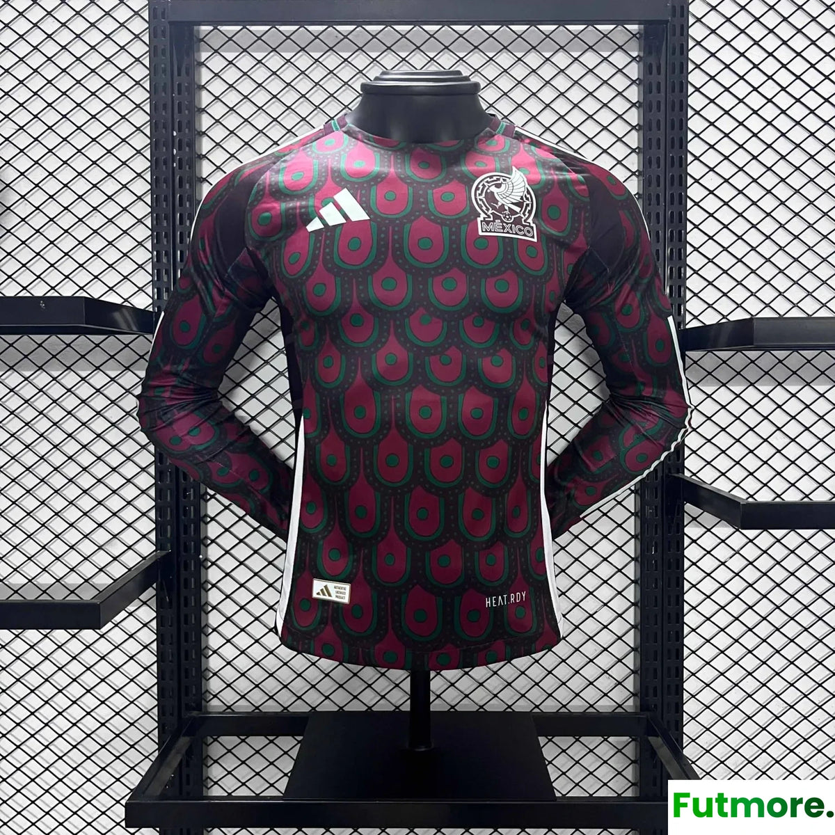 2024 Mexico Home Player Version Long Sleeve Jersey