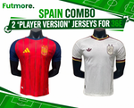 Spain Combo Player Version 2 Stars 2026 World Cup Away Jersey Champions