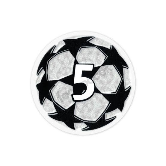 PATCH / BADGE - CHAMPIONS LEAGUE BALL № 5
