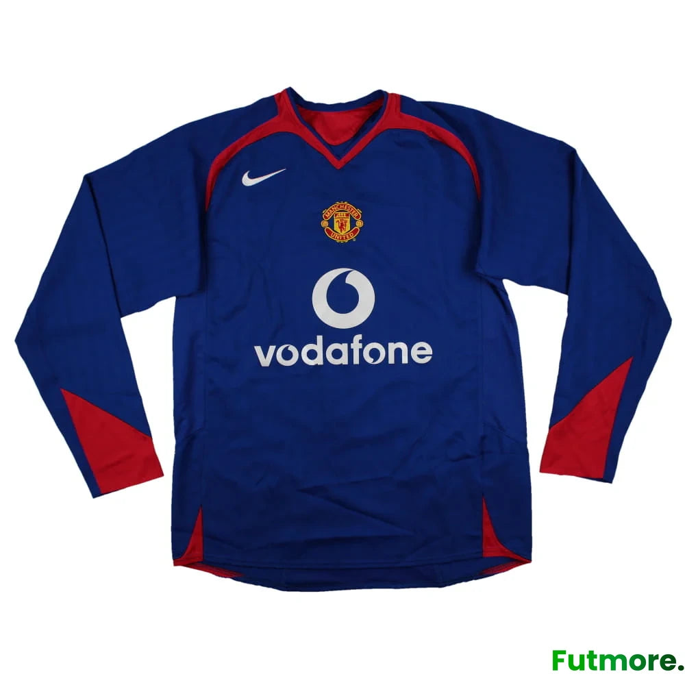 2005-06 Manchester United Retro Long Sleeve Away Shirt