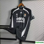 06/07 Real Madrid Third Retro Jersey Black