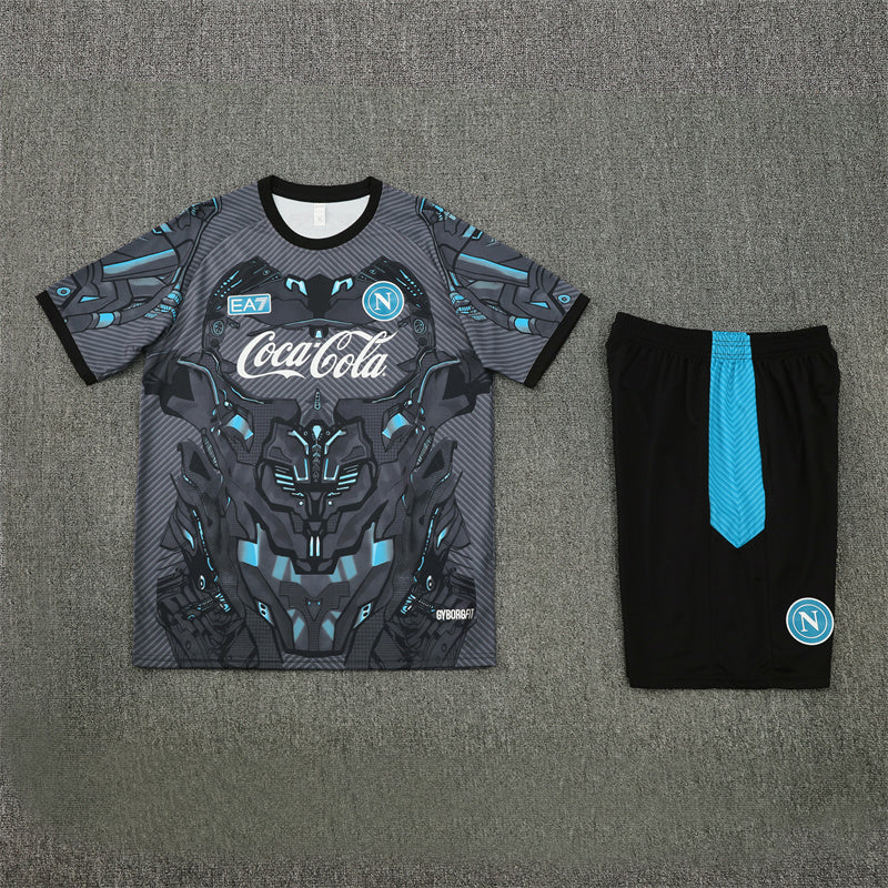 25/26 TRAINING KIT NAPOLI GREY JERSEY