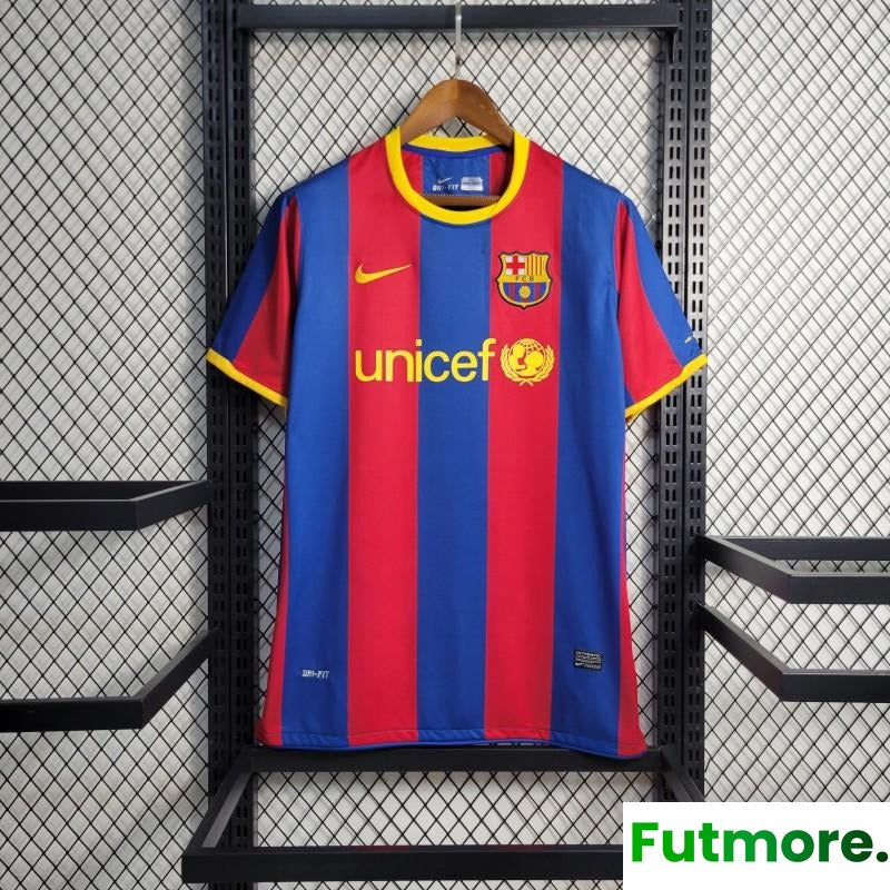 Retro 10/11 Barcelona Home Jersey