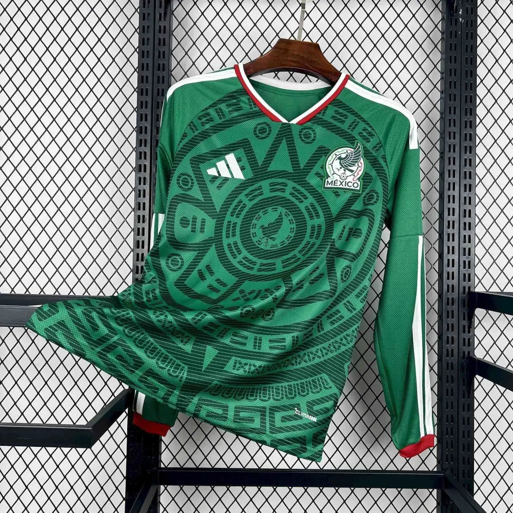 2026 MEXICO HOME LONG SLEEVE WORLD CUP JERSEY