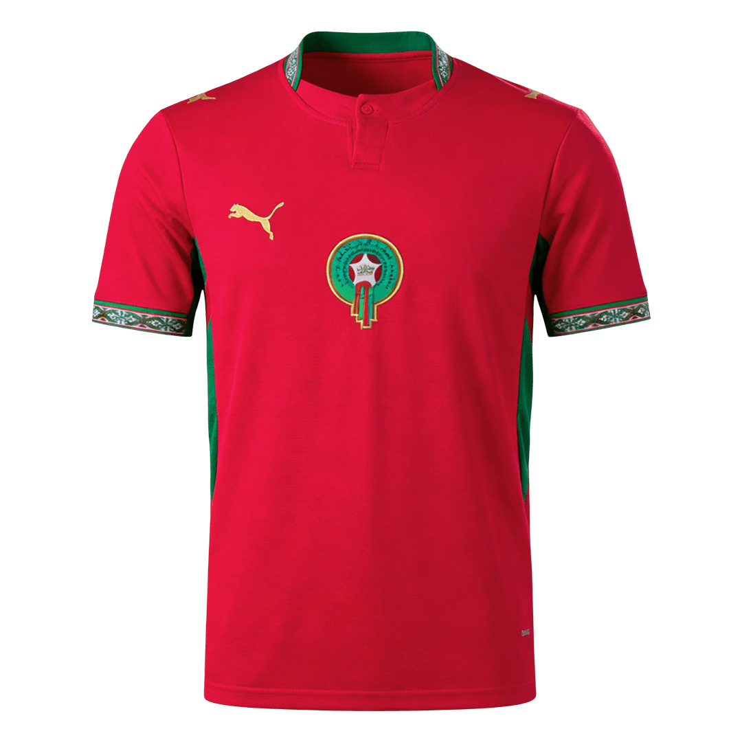 2026 Morocco Home World Cup Player Version Jersey