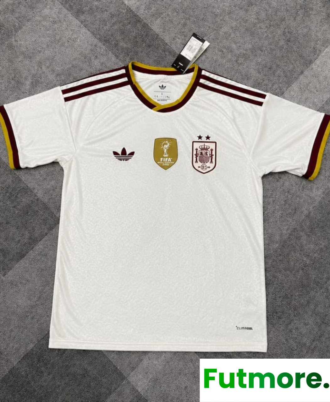 2026 Mens Spain 2 Stars World Cup Away Jersey CHAMPIONS
