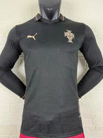 2026 Portugal Third World Cup Black Player Version Long Sleeve Jersey