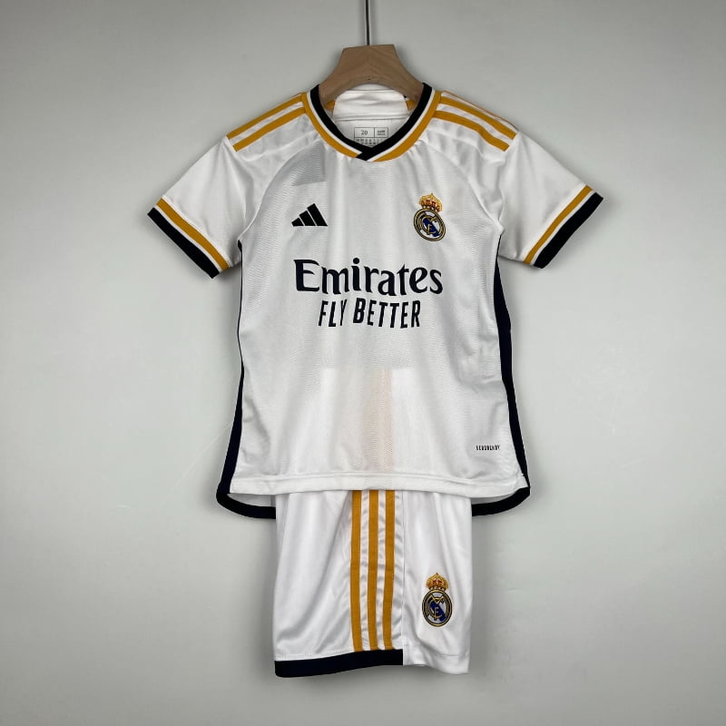 23/24 Real Madrid Home kids kit