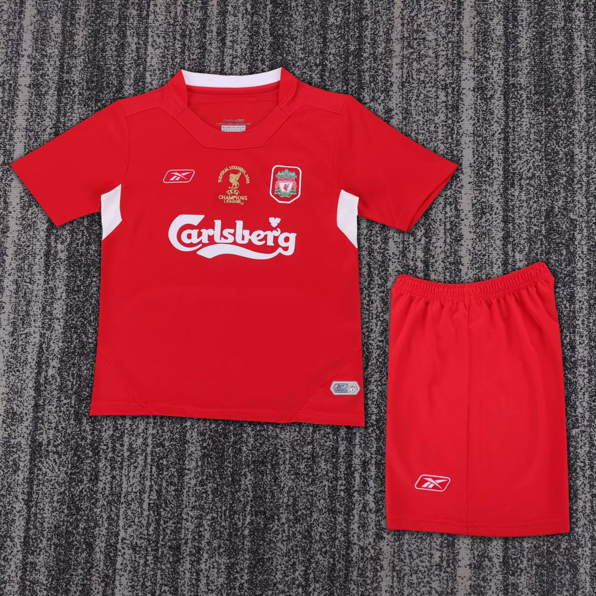 04/05 LIVERPOOL HOME RETRO KIDS KIT JERSEY
