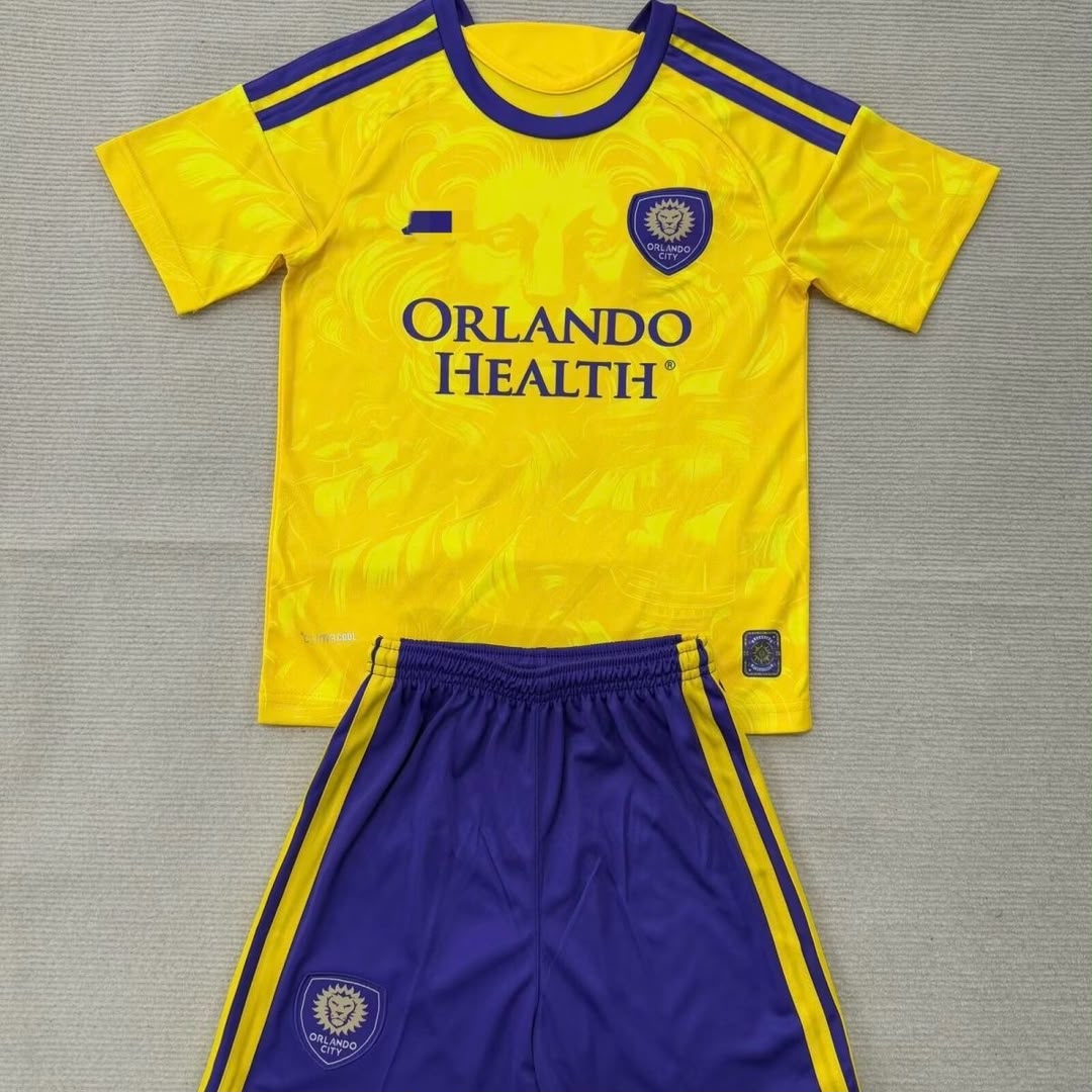 26/27 Orlando City Away Kids Kit