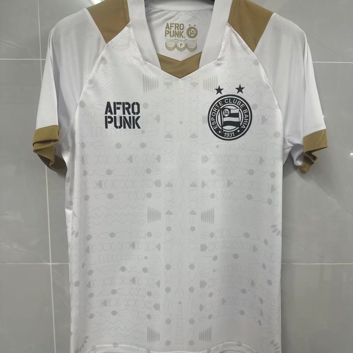 25/26 Bahia Negro Afropunk White Jersey