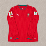 2026 Portugal Home Long Sleeve Jersey with Patches