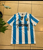 1986 ARGENTINA HOME SPECIAL EDITION STUSSY RETRO JERSEY