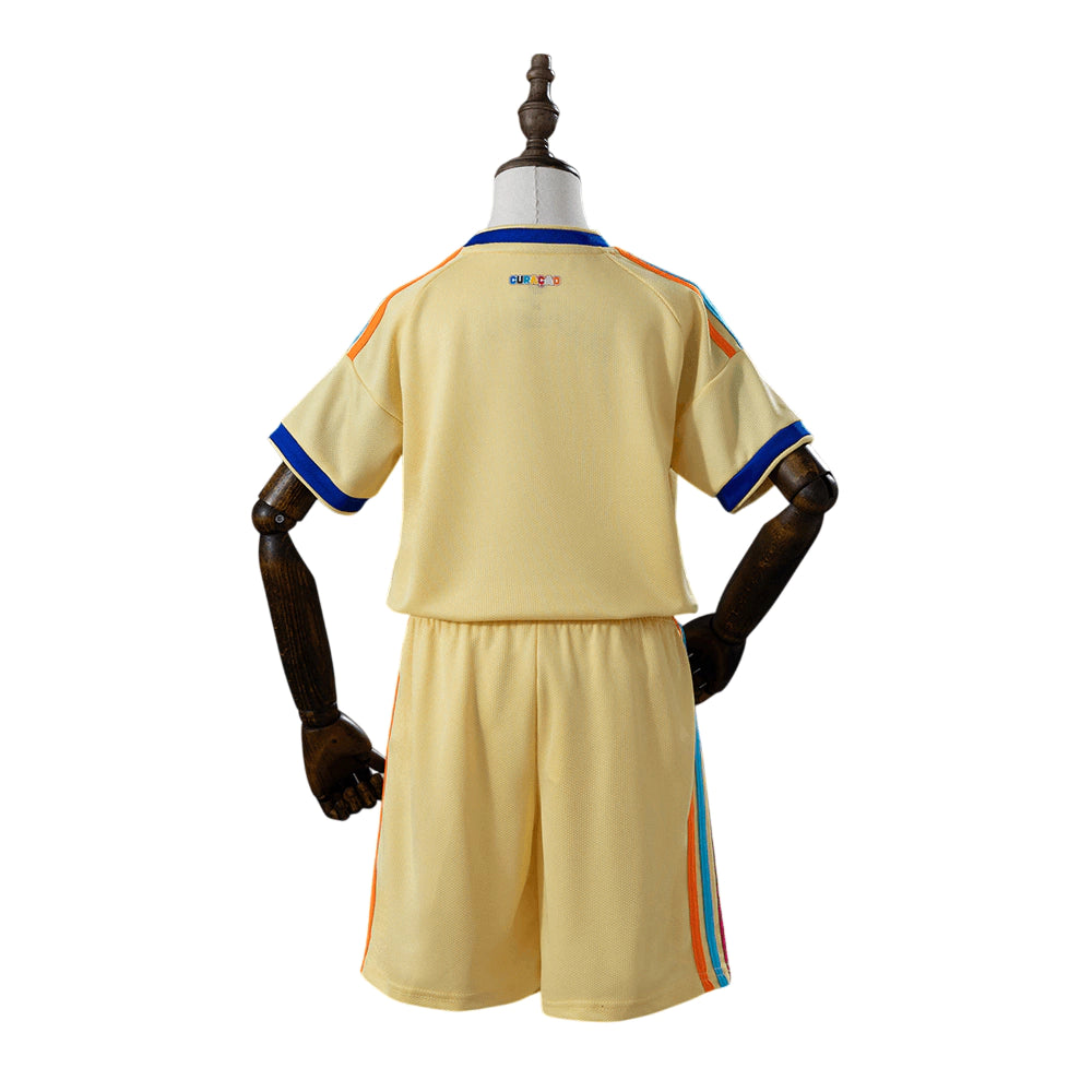 2026 Curacao Away World Cup Kids Kit