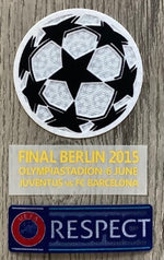 PATCH / BADGE - BARCELONA FINAL BERLIN 2015 COMPLETE