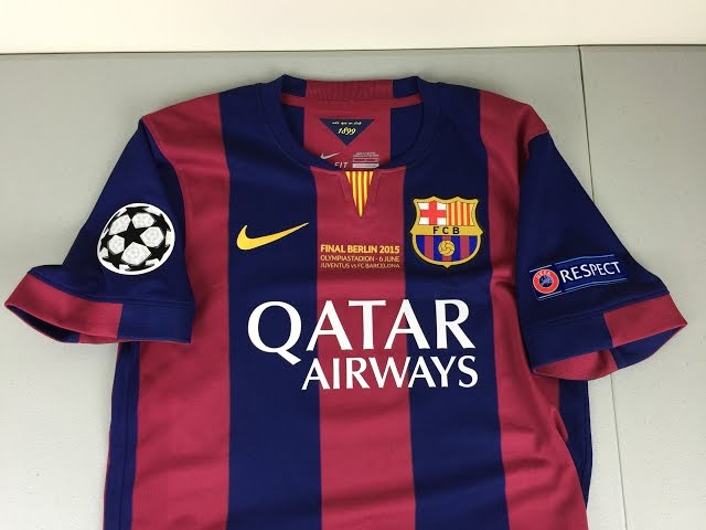 PATCH / BADGE - BARCELONA FINAL BERLIN 2015 COMPLETE