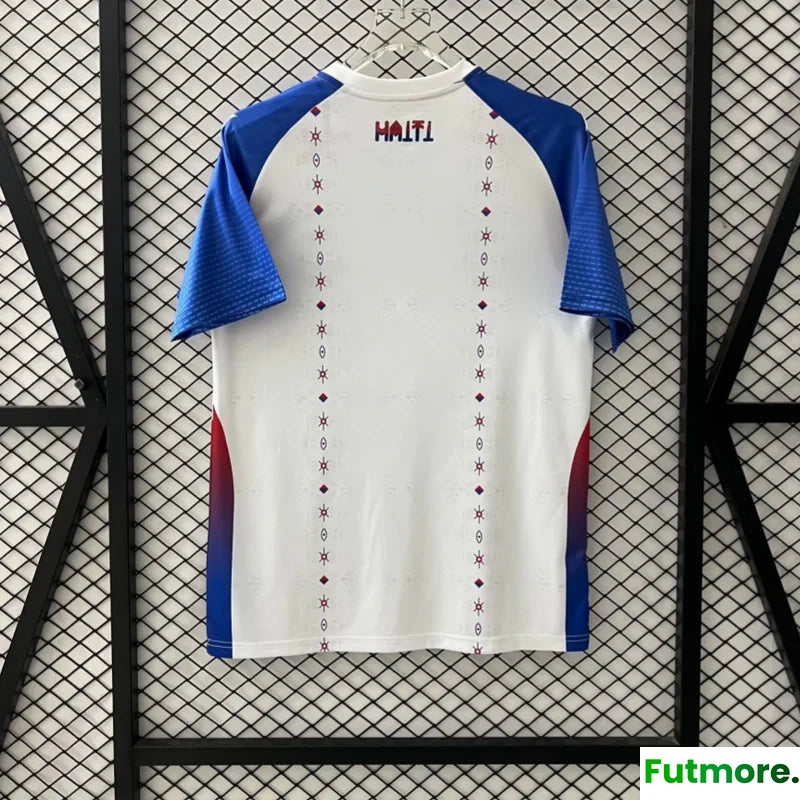 2025 Haiti National Soccer Team Jersey White