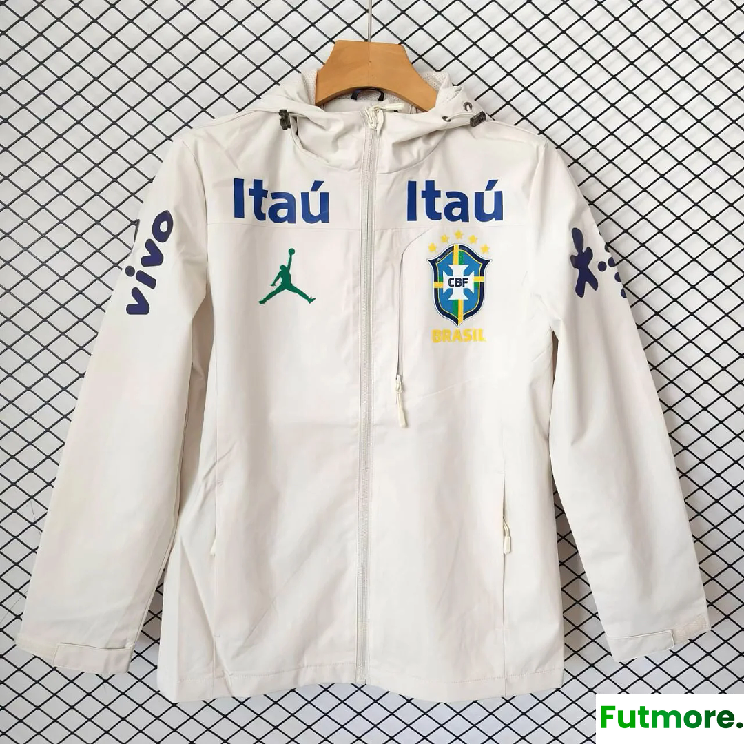 2026 Brazil Jordan beige Windbreaker