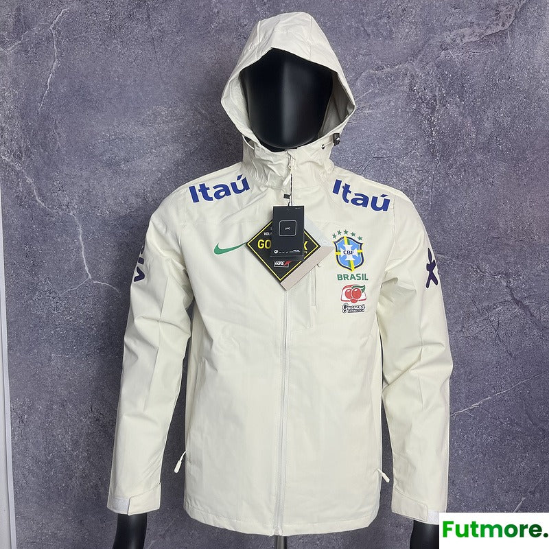 Brazil outdoor Windbreaker white