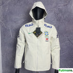 Brazil outdoor Windbreaker white