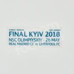 PATCH / BADGE - REAL MADRID FINAL KYIV 2018