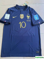 2022 France World Cup Jersey All Patches