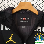 2026 Brazil Jordan black Windbreaker