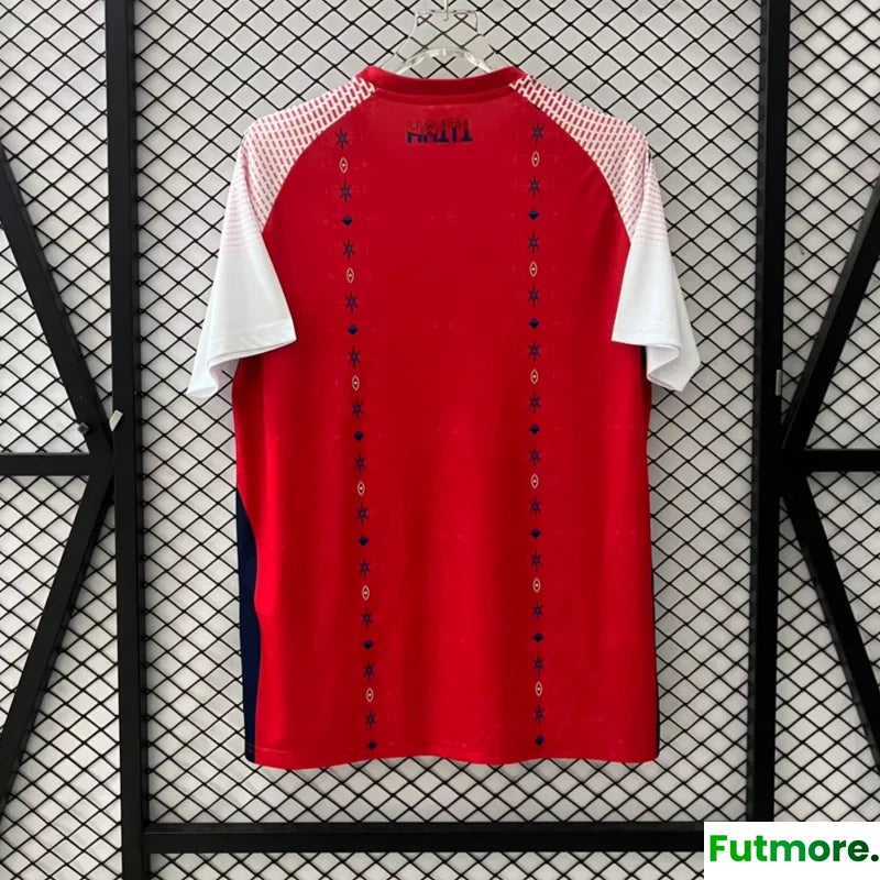 2025 Haiti National Soccer Team Jersey Red