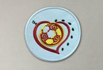 PATCH / BADGE - U.E.F.A FAIR PLAY HEART