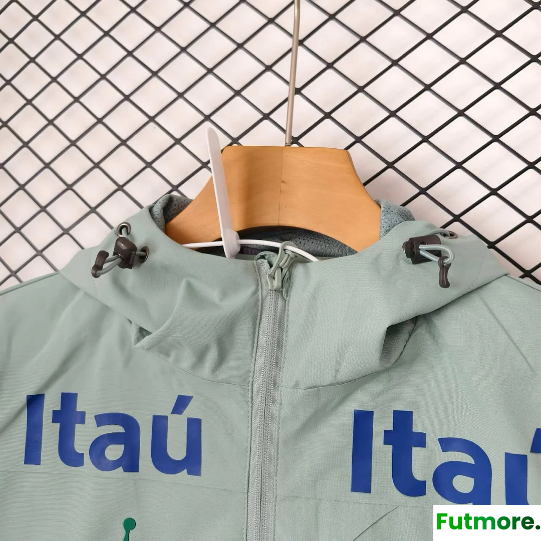 2026 Brazil Jordan light green Windbreaker Jacket