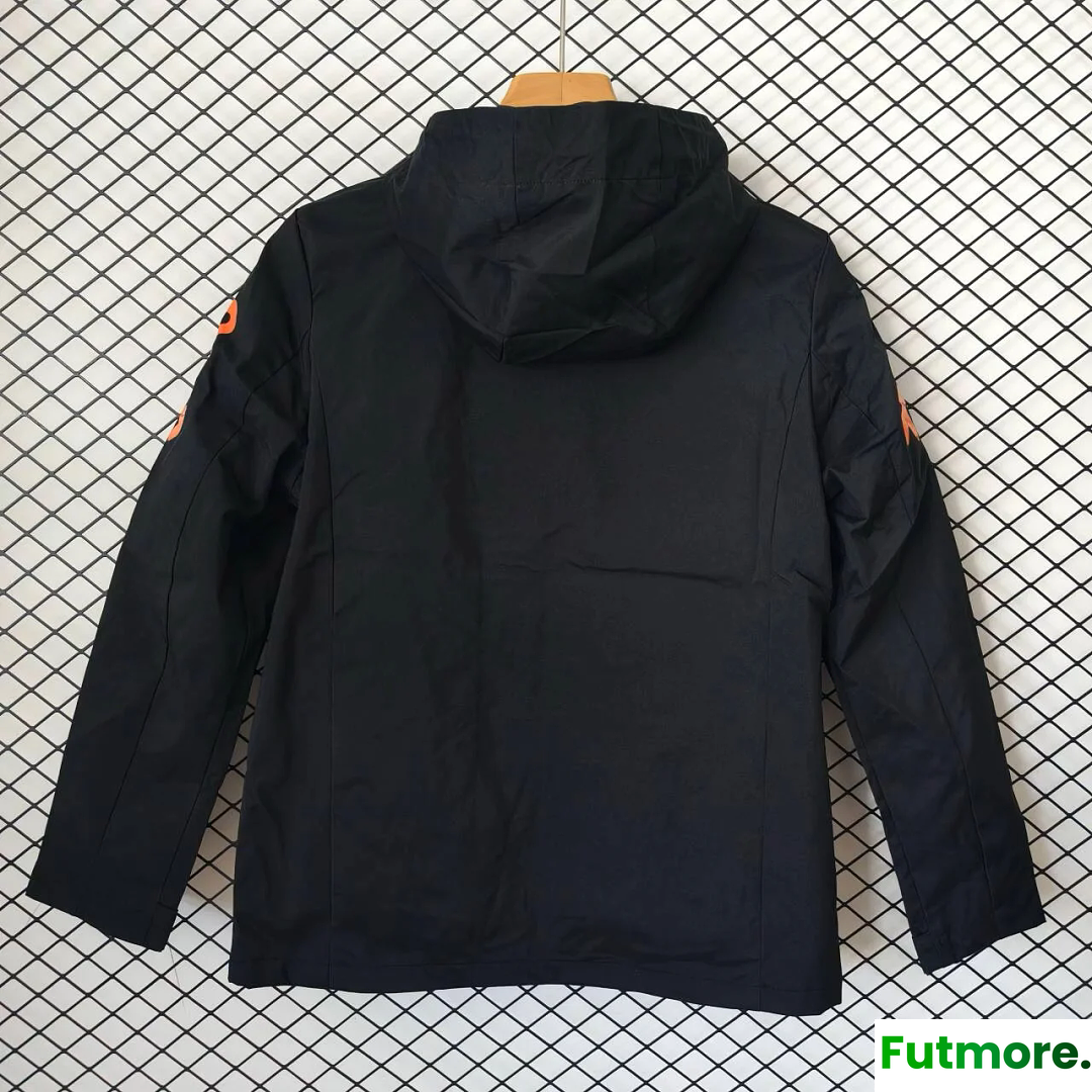 2026 Brazil Jordan black Windbreaker