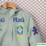 2026 Brazil Jordan light green Windbreaker Jacket