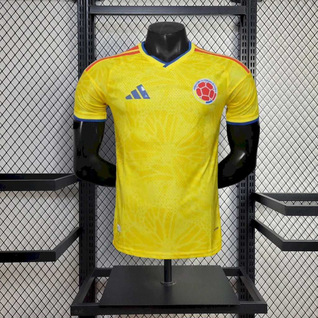 2026 COLOMBIA HOME JERSEY WORLD CUP PLAYER VERSION