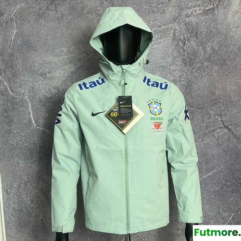 Brazil outdoor Windbreaker light green