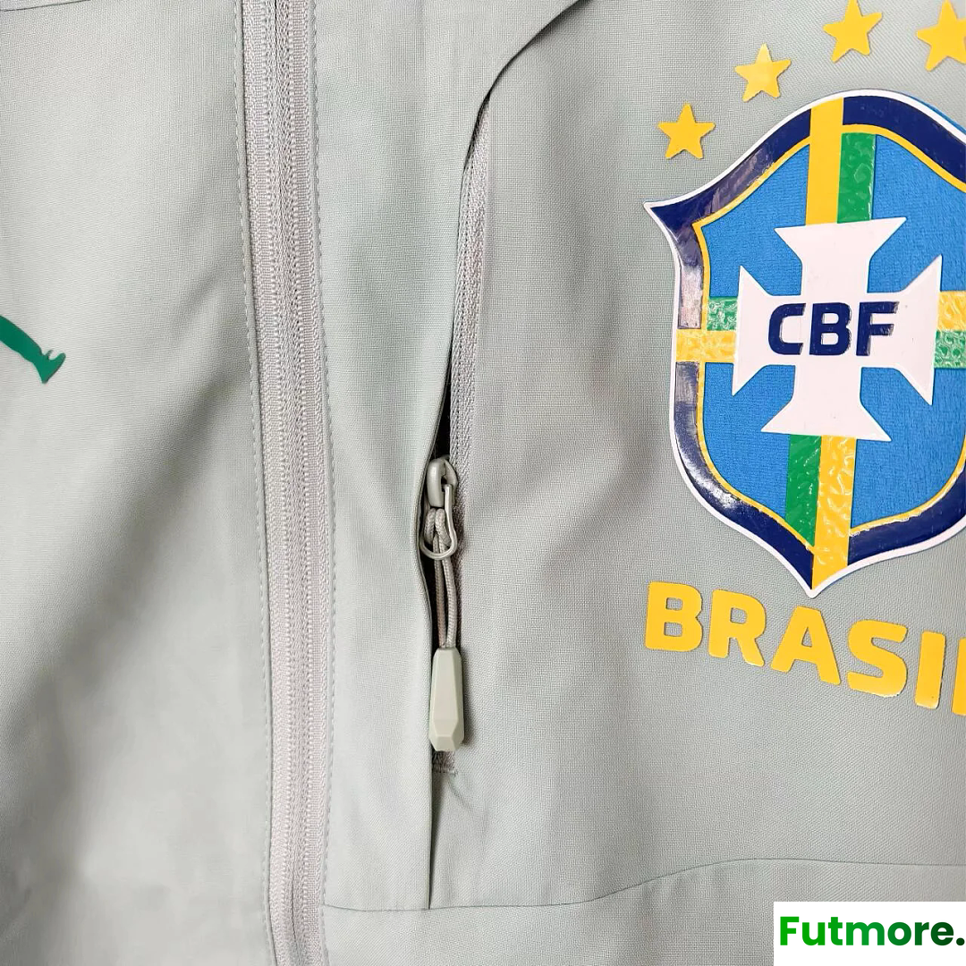 2026 Brazil Jordan light green Windbreaker Jacket