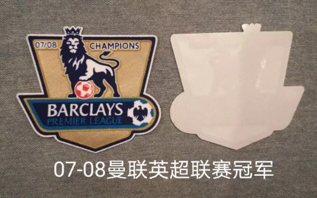 PATCH / BADGE - BARCLAYS PREMIERSHIP - CHAMPIONS 2007 - 2008