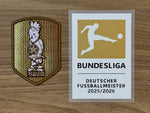PATCH / BADGE - Bundesliga Deutscher Meister 2025/2026