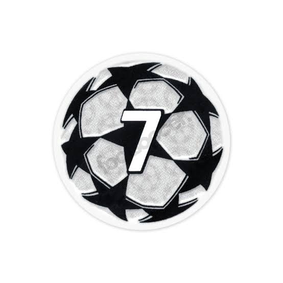 PATCH / BADGE - CHAMPIONS LEAGUE BALL № 7