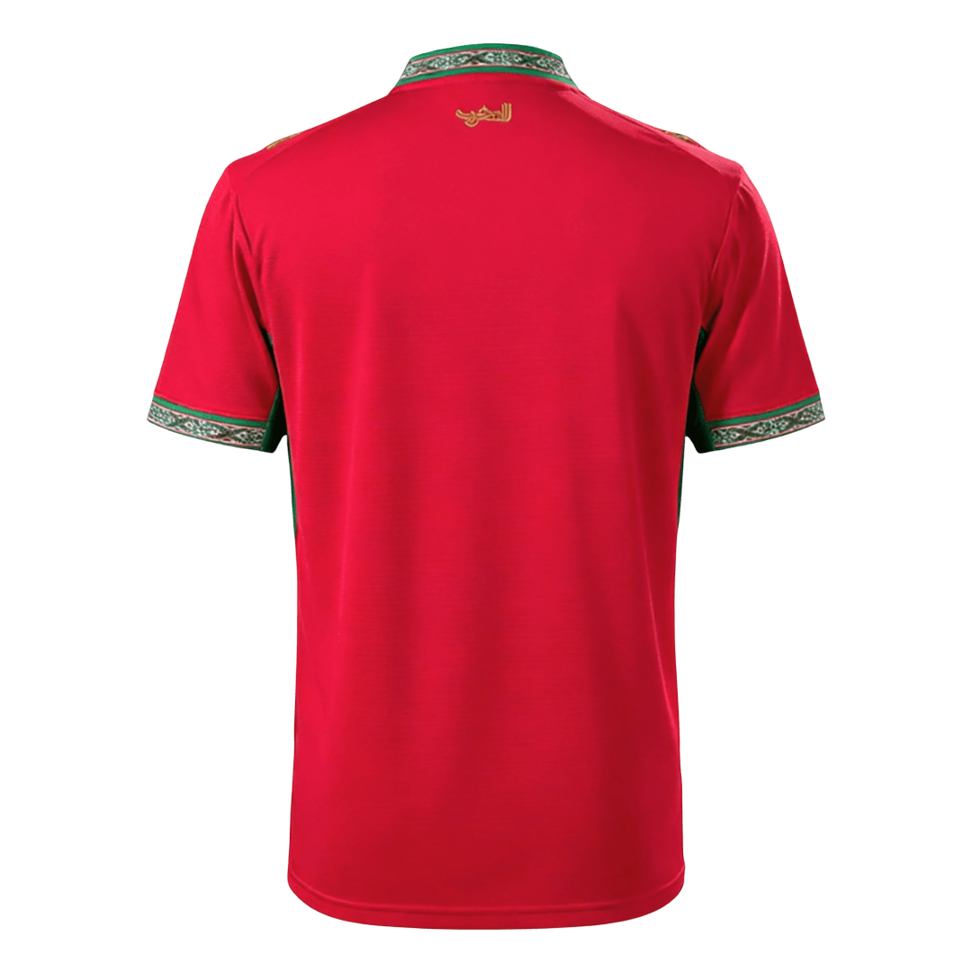 2026 Morocco Home World Cup Player Version Jersey
