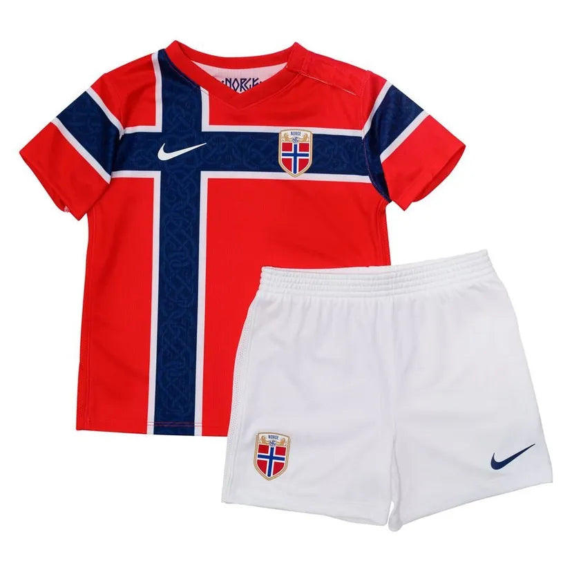 Norway Home Shirt World Cup 2026 Kids Kit