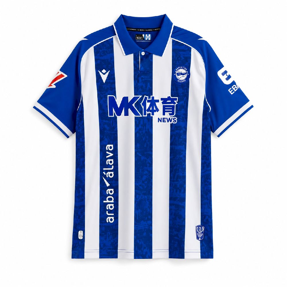 26/27 Deportivo Alaves Home Jersey