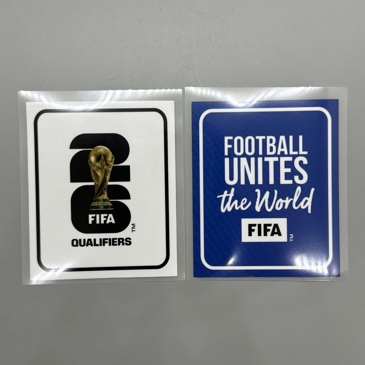 2026 WORLD CUP QUALIFIERS PATCH BADGE SET